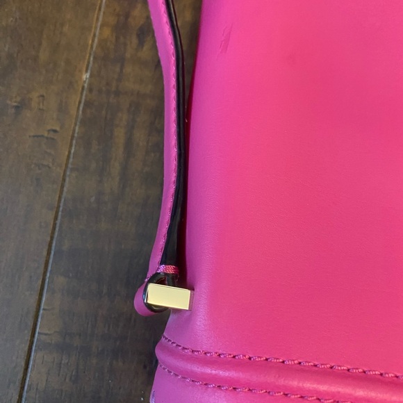 Kate Spade New York Jazmin Court Pink leather scalloped purse - Picture 11 of 14